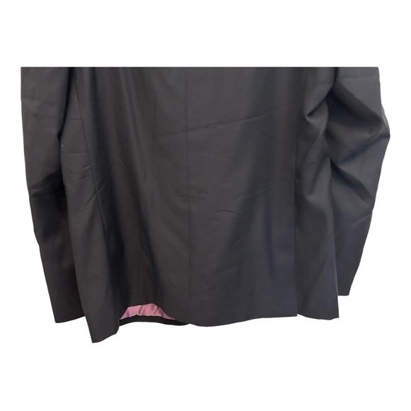 𝅺zanetti Porto suit wool blazer in black - Picture 6 of 10